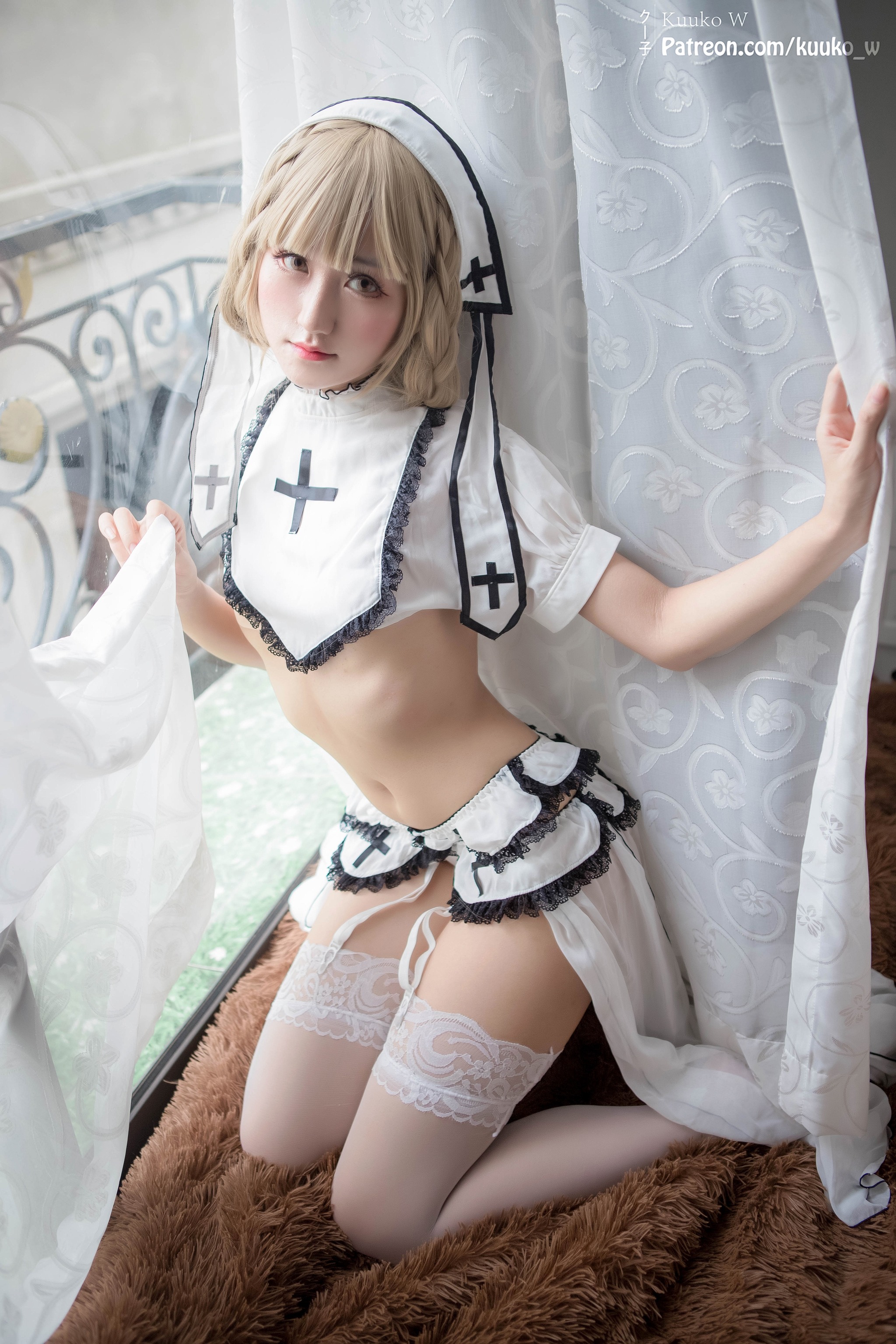 图片[1]-Kuuko W – NO.012 White Angel[33P]-XikXak